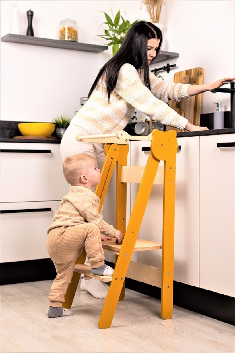 Space Saving Kitchen Step Stool - Kindeco