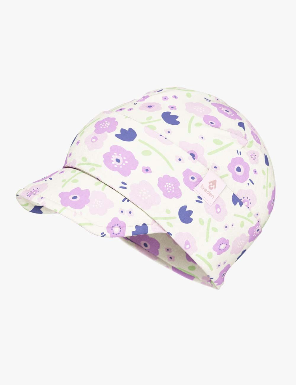 Spring - Fall Cap for Kids BO - Summer Flowers - Kindeco