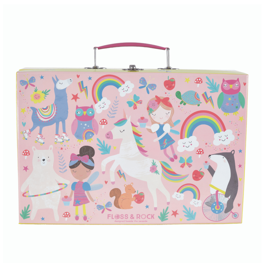 Tea and Cooking Set for Kids with Music - Rainbow Fairy - Kindeco