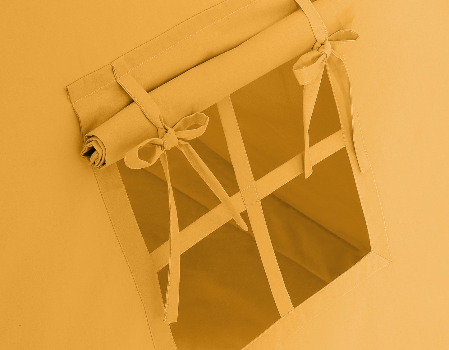 Teepee Tent for Kids – Honey Yellow - Kindeco