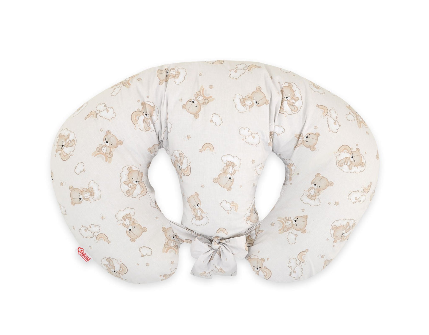 Twin Nursing Pillow - Rainbow Bear - Kindeco