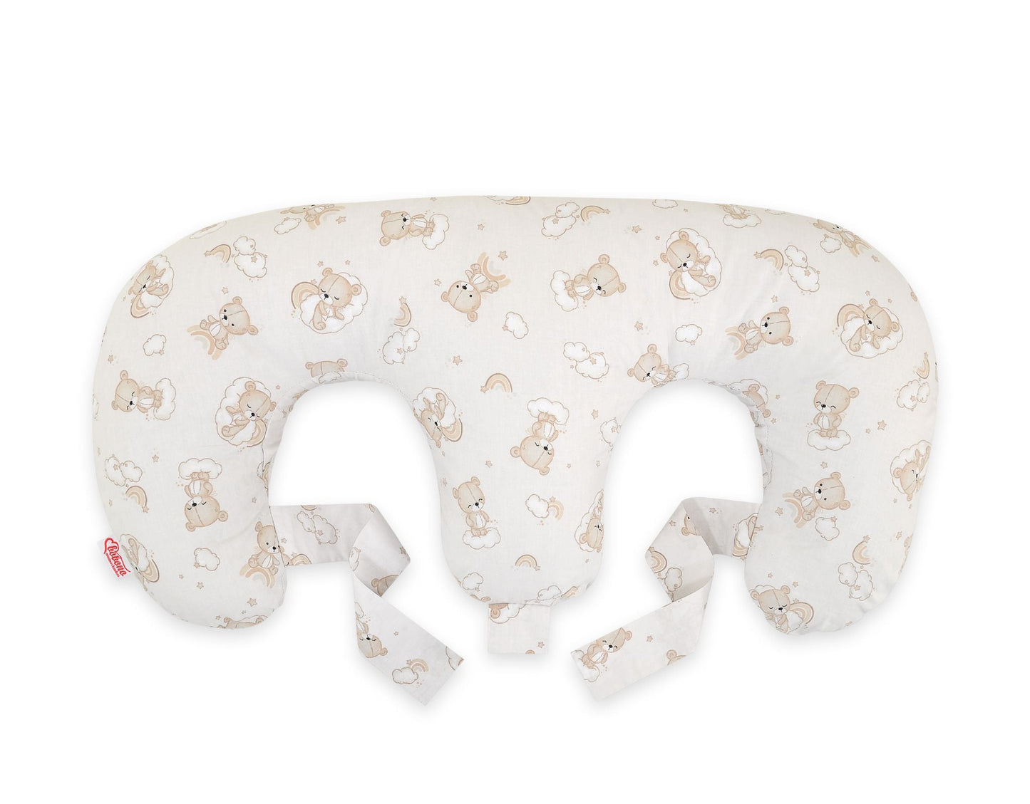 Twin Nursing Pillow - Rainbow Bear - Kindeco