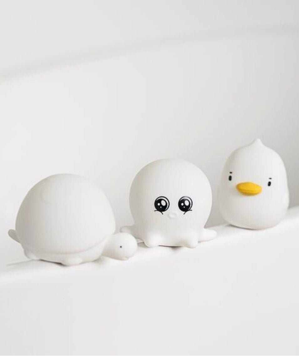 Waterproof Set of 3 Mini Aquatic Silicone Lamps - Kindeco
