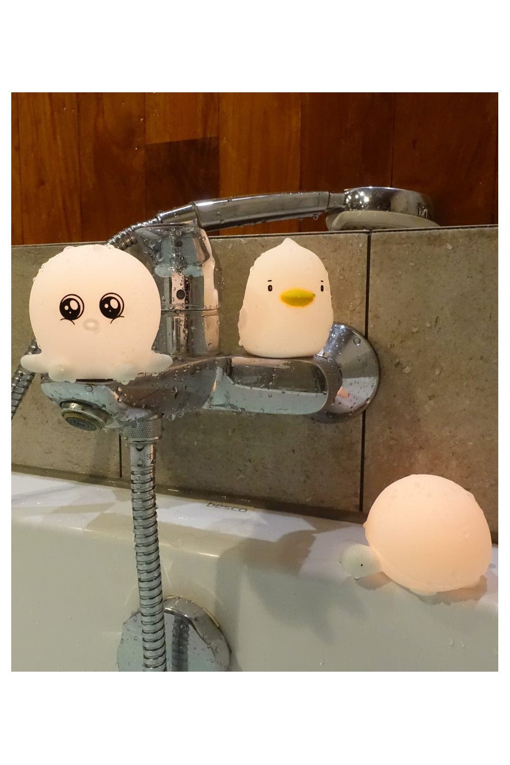 Waterproof Set of 3 Mini Aquatic Silicone Lamps - Kindeco