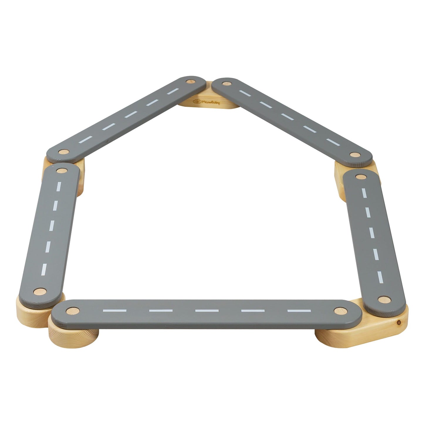 Wooden Balance Beam - 5 Elements - Kindeco