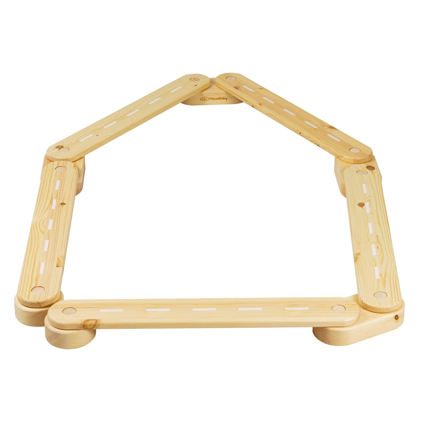 Wooden Balance Beam - 5 Elements - Kindeco