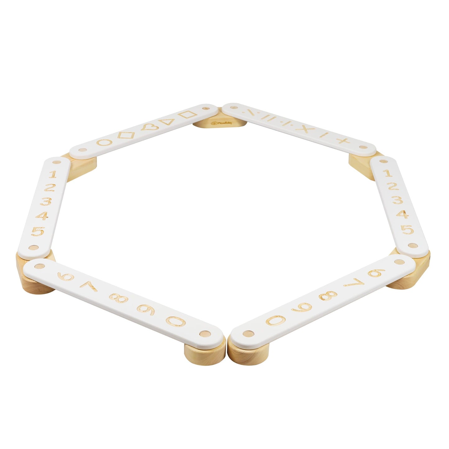 Wooden Balance Beam - 6 Elements - Kindeco