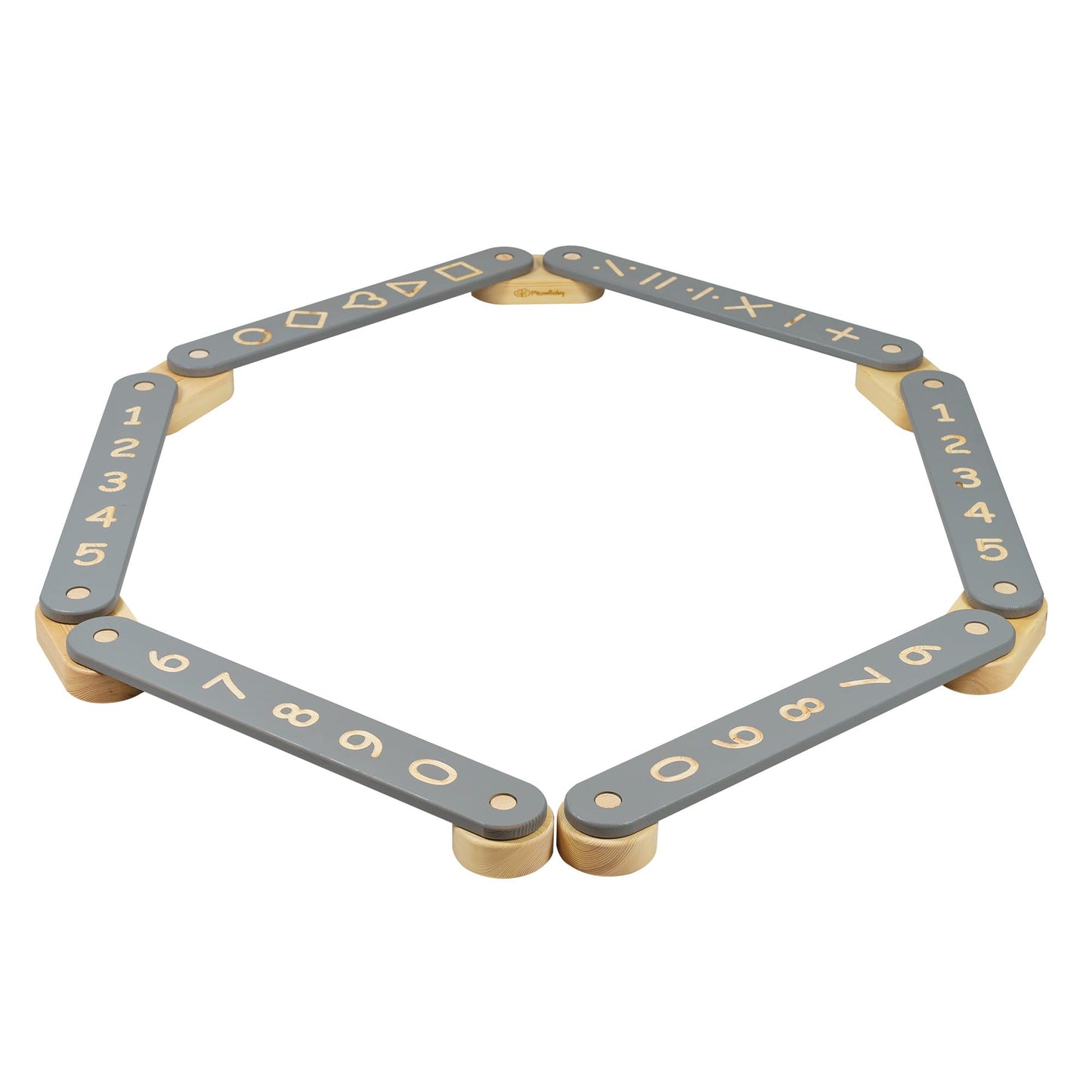 Wooden Balance Beam - 6 Elements - Kindeco
