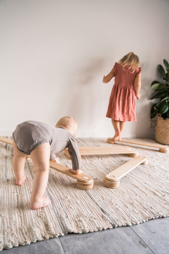 Wooden Balance Beams - Ewart Woods - Kindeco
