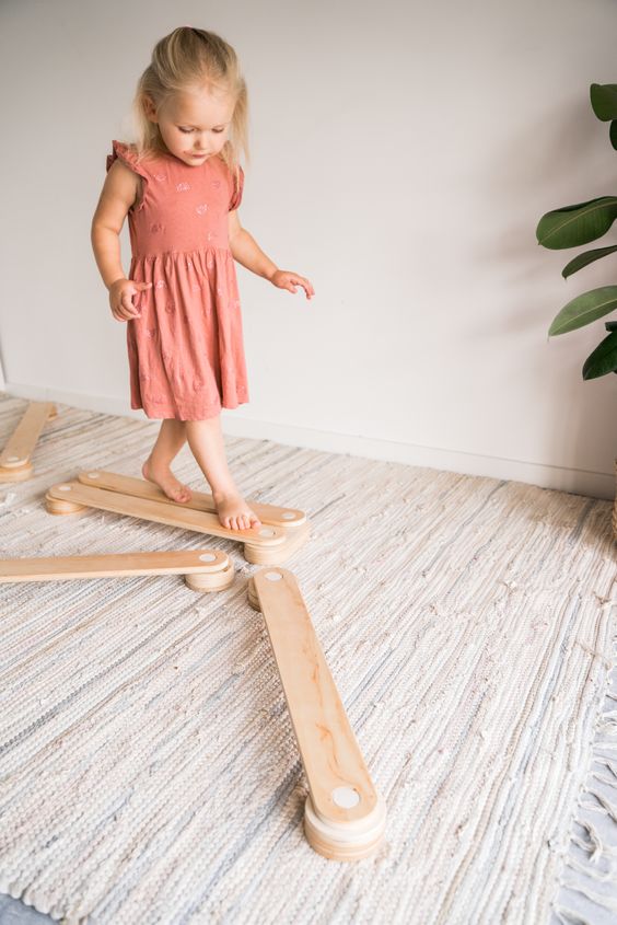 Wooden Balance Beams - Ewart Woods - Kindeco