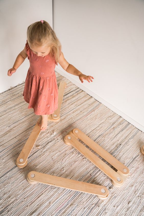 Wooden Balance Beams - Ewart Woods - Kindeco