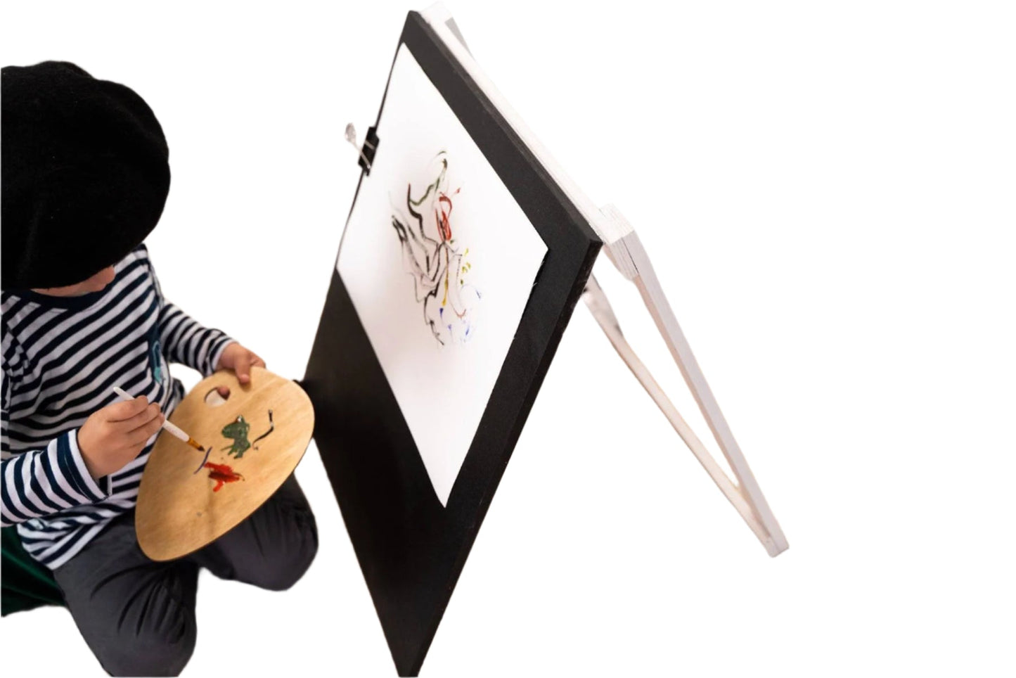 Wooden Chalkboard Easel for Kids - Kindeco