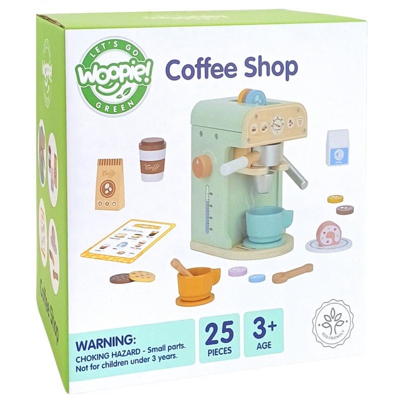Wooden Coffee Maker & Barista Set - Kindeco