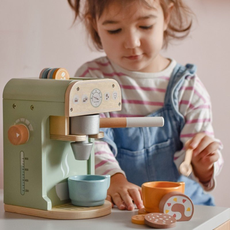 Wooden Coffee Maker & Barista Set - Kindeco