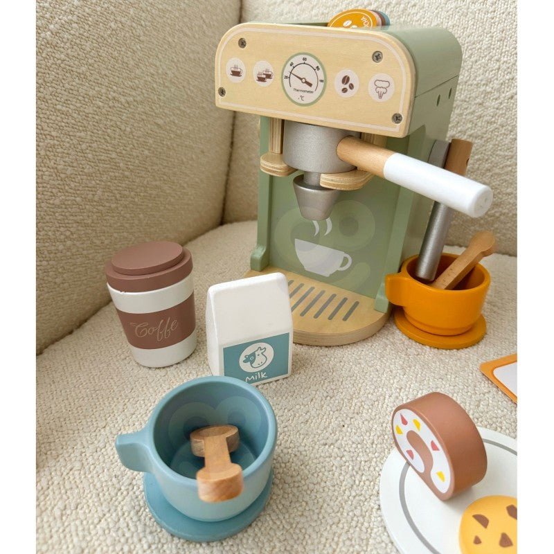 Wooden Coffee Maker & Barista Set - Kindeco