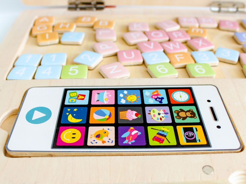 Wooden Laptop/Tablet + Phone Set - Kindeco