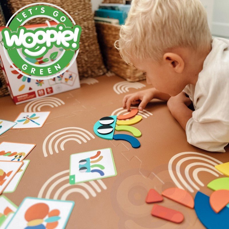 Wooden Montessori Shape Puzzle - Kindeco