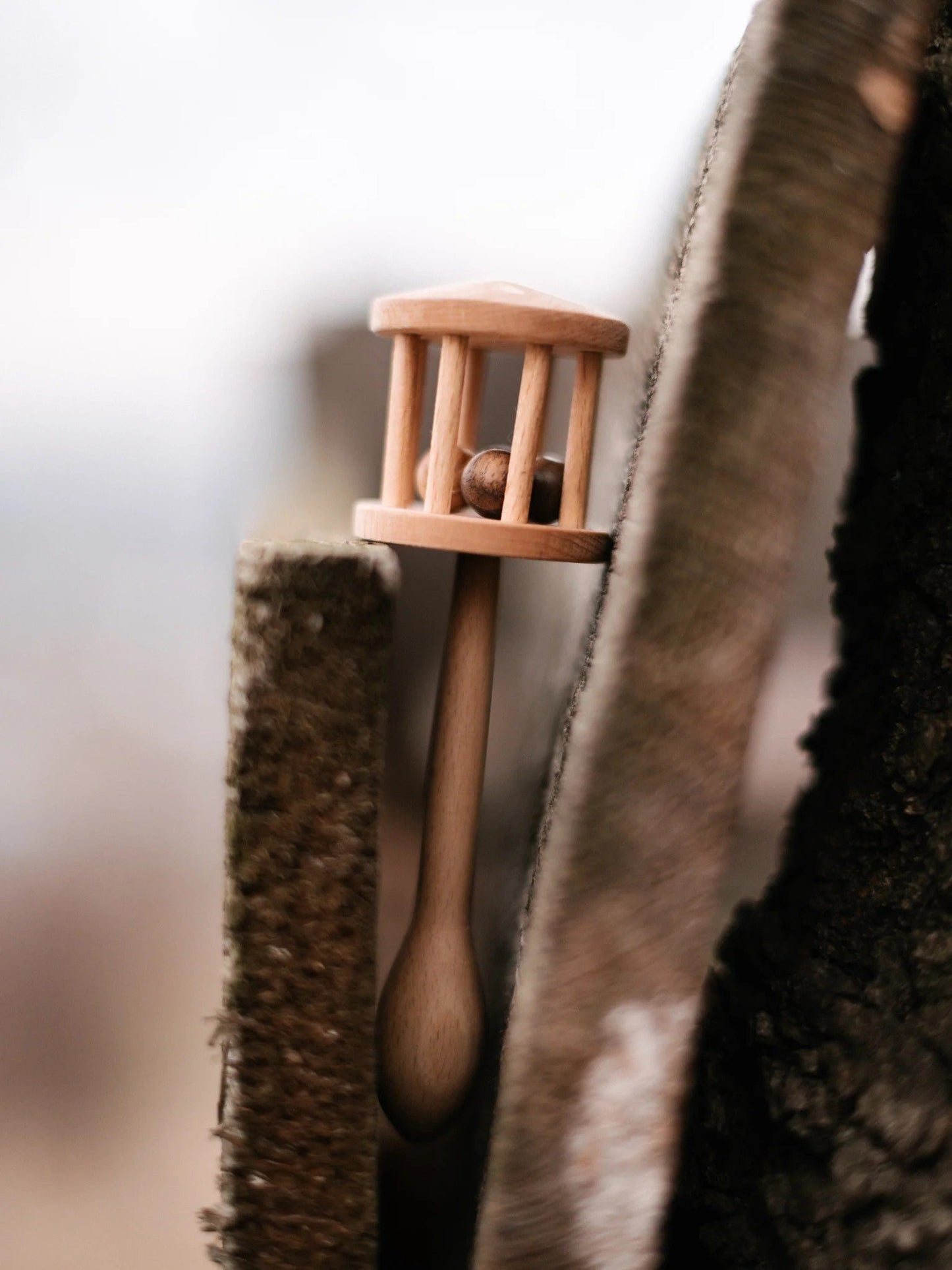Wooden Rattle - Nighthawk - Kindeco