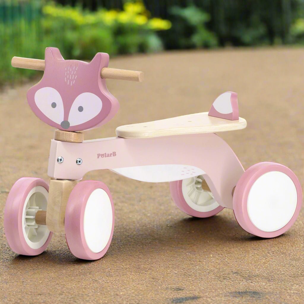 Wooden Ride - On - Fox - Kindeco