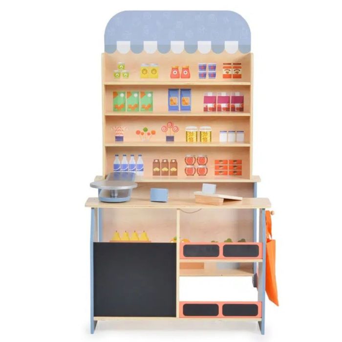 Wooden Supermarket Play Set - Kindeco