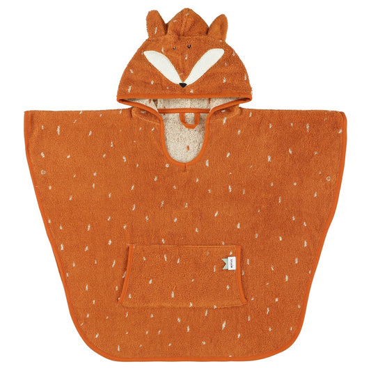 Organic Hooded Bath Poncho Mr. Fox product image