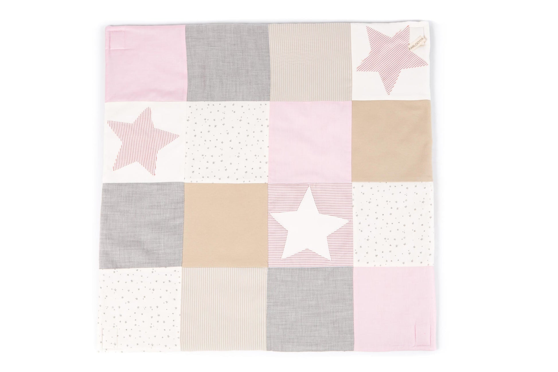 Baby Activity Mat with Arches & Toys - Pink (80x80cm) - Kindeco