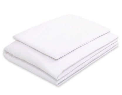 Baby Bedding Set 2 - Piece - White - Kindeco