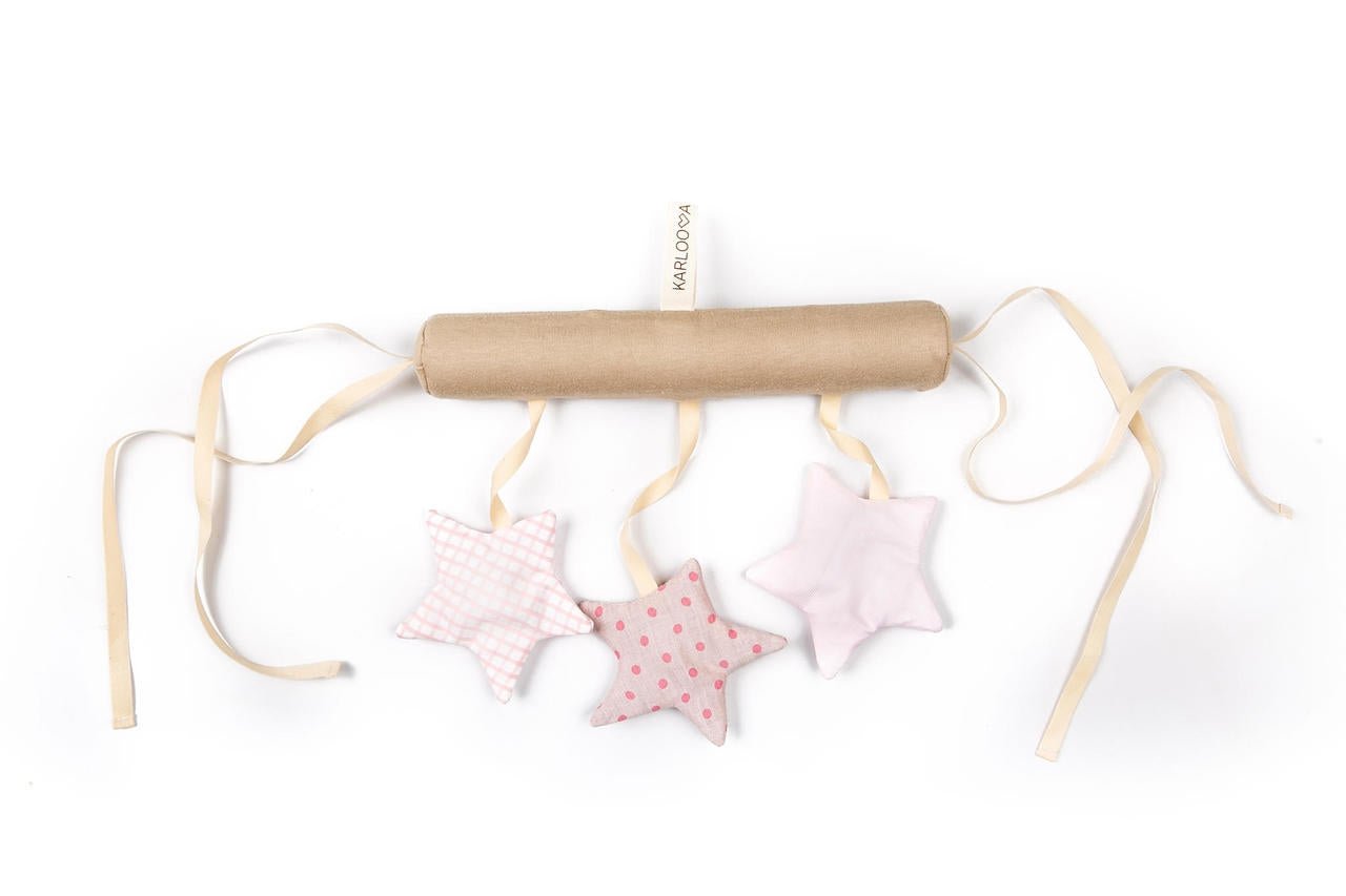Baby Crib Toy - Stars (Pink & Blue) - Kindeco