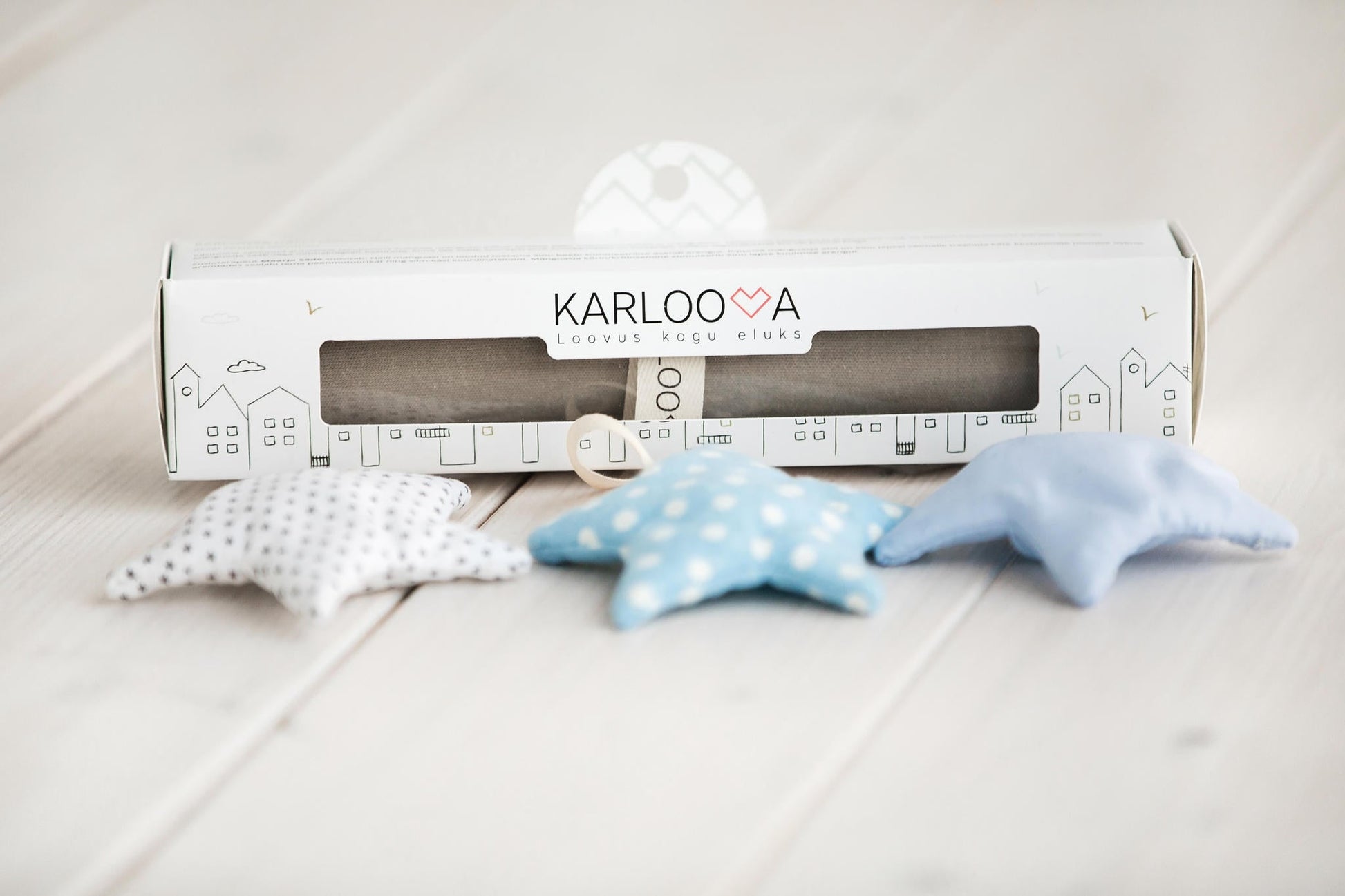 Baby Crib Toy - Stars (Pink & Blue) - Kindeco