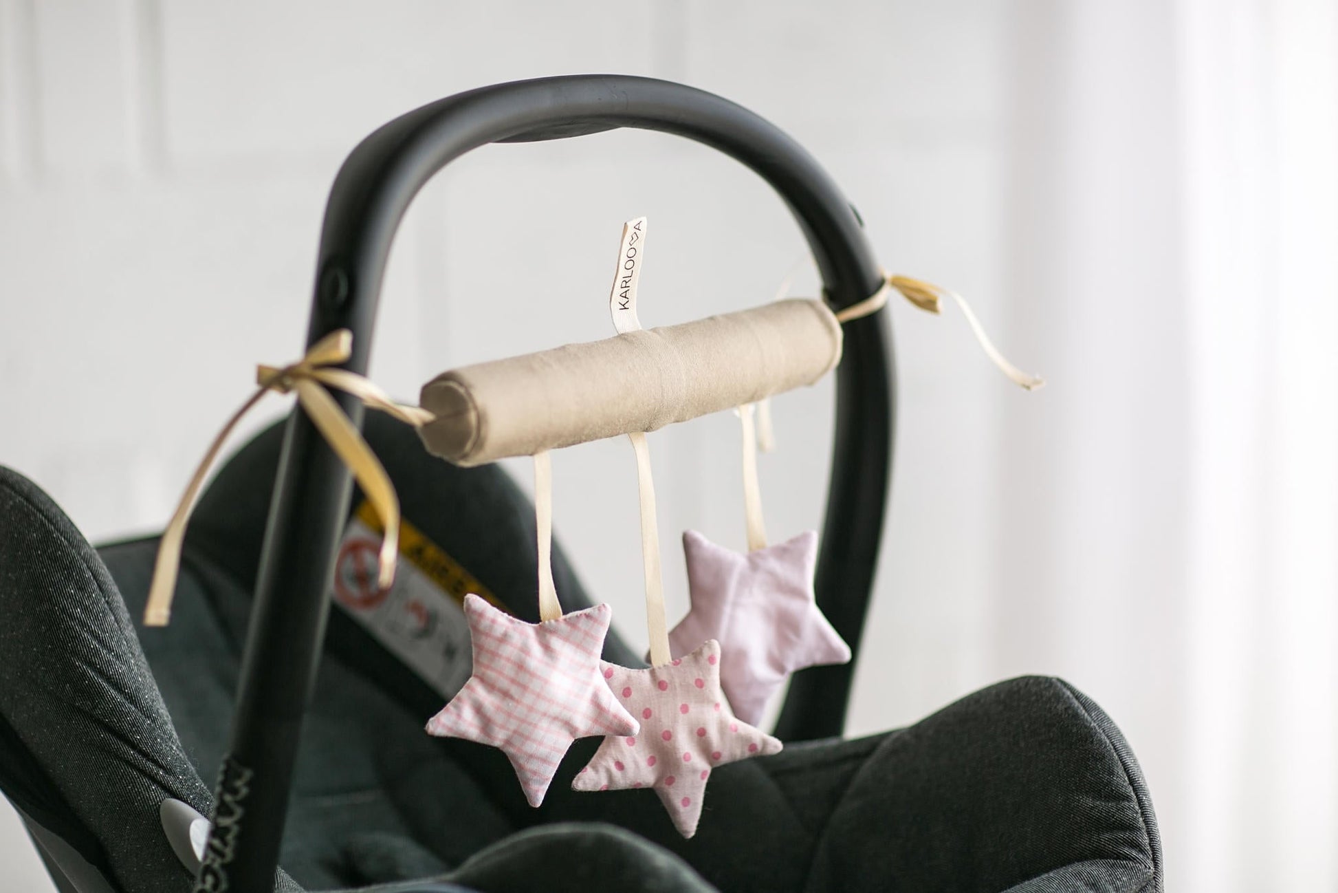 Baby Crib Toy - Stars (Pink & Blue) - Kindeco