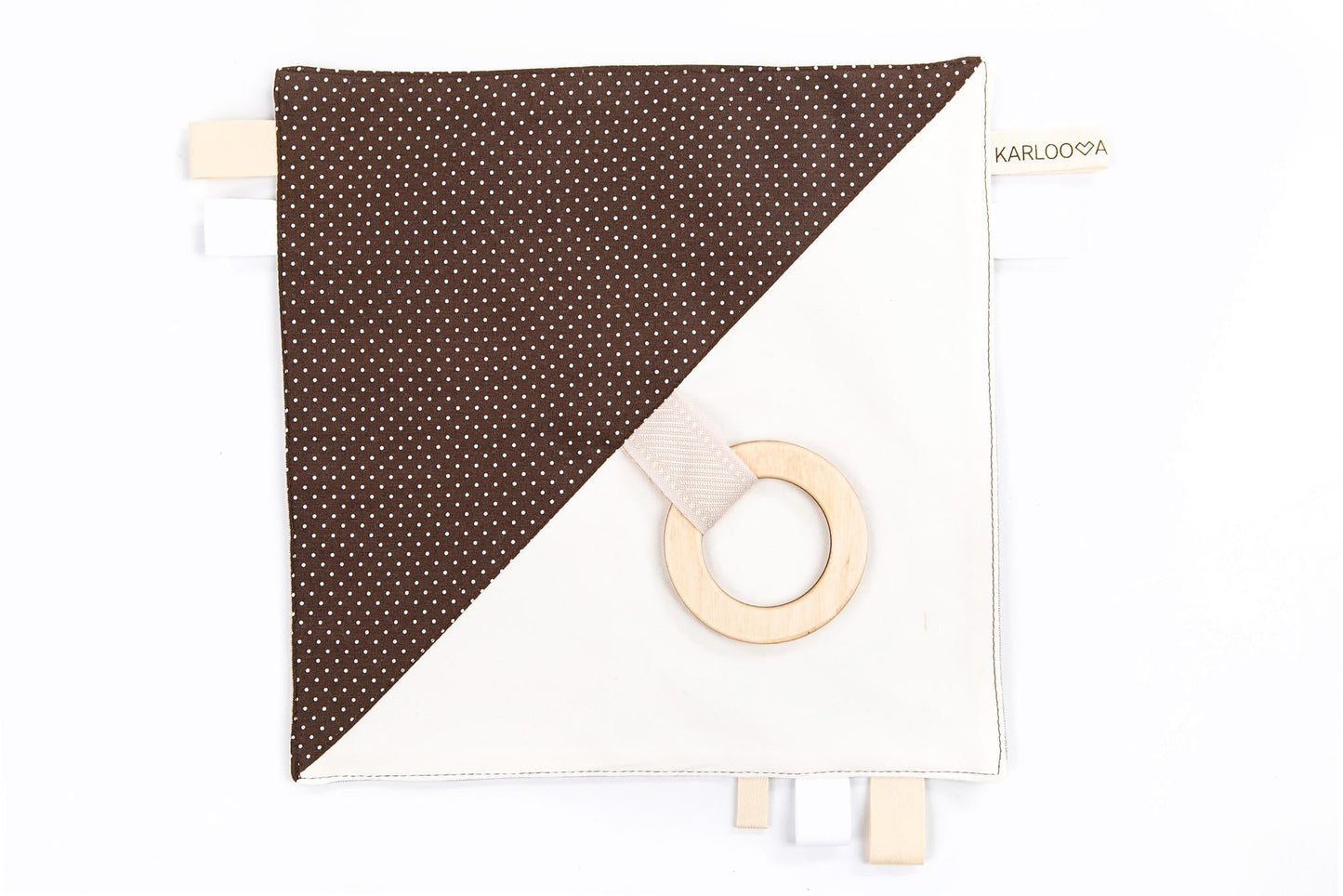 Baby Gift Pack: Comfort Blanket & Sensory Flag - Kindeco