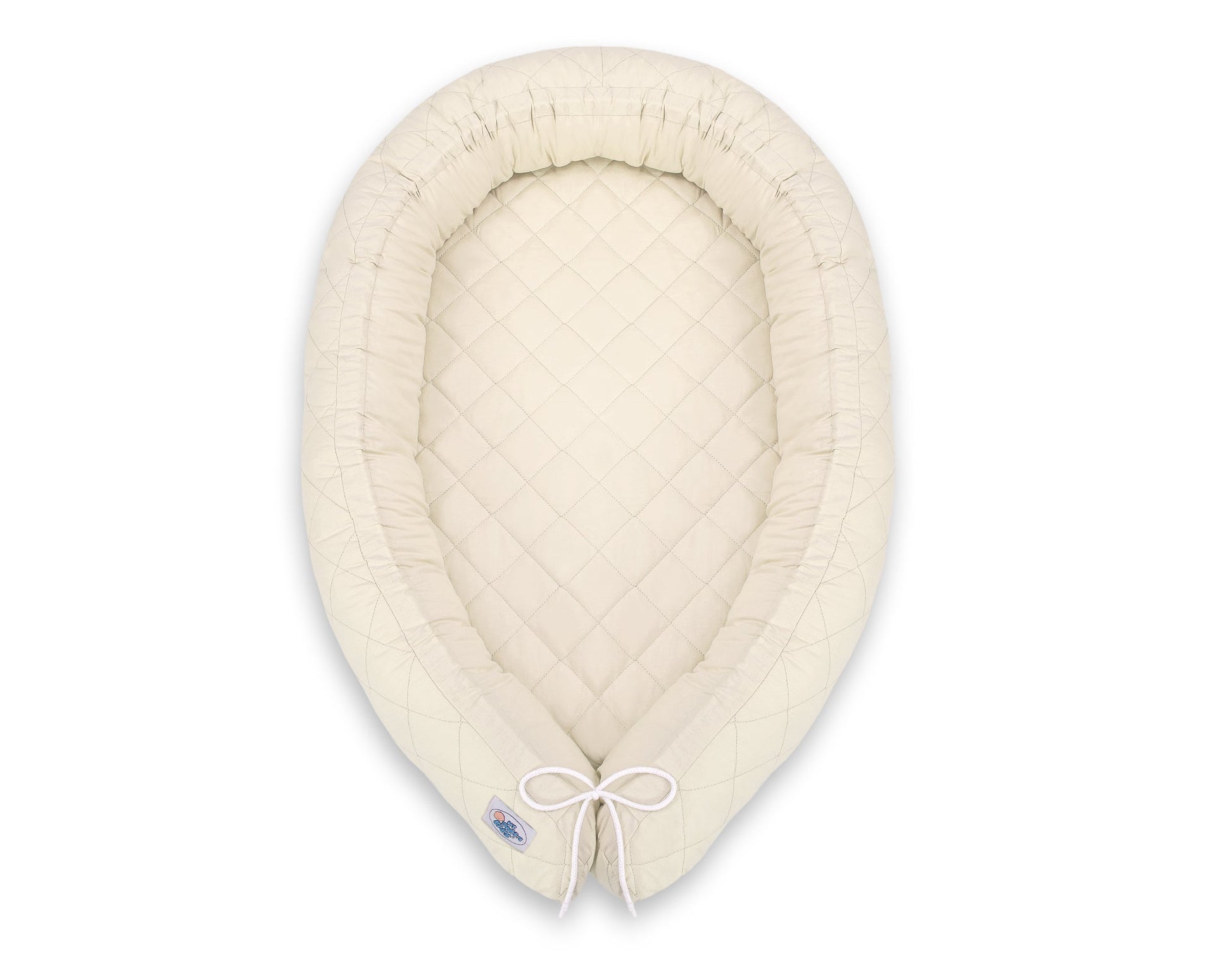 Baby Nest 2 - in - 1 Quilted – Cream - Kindeco