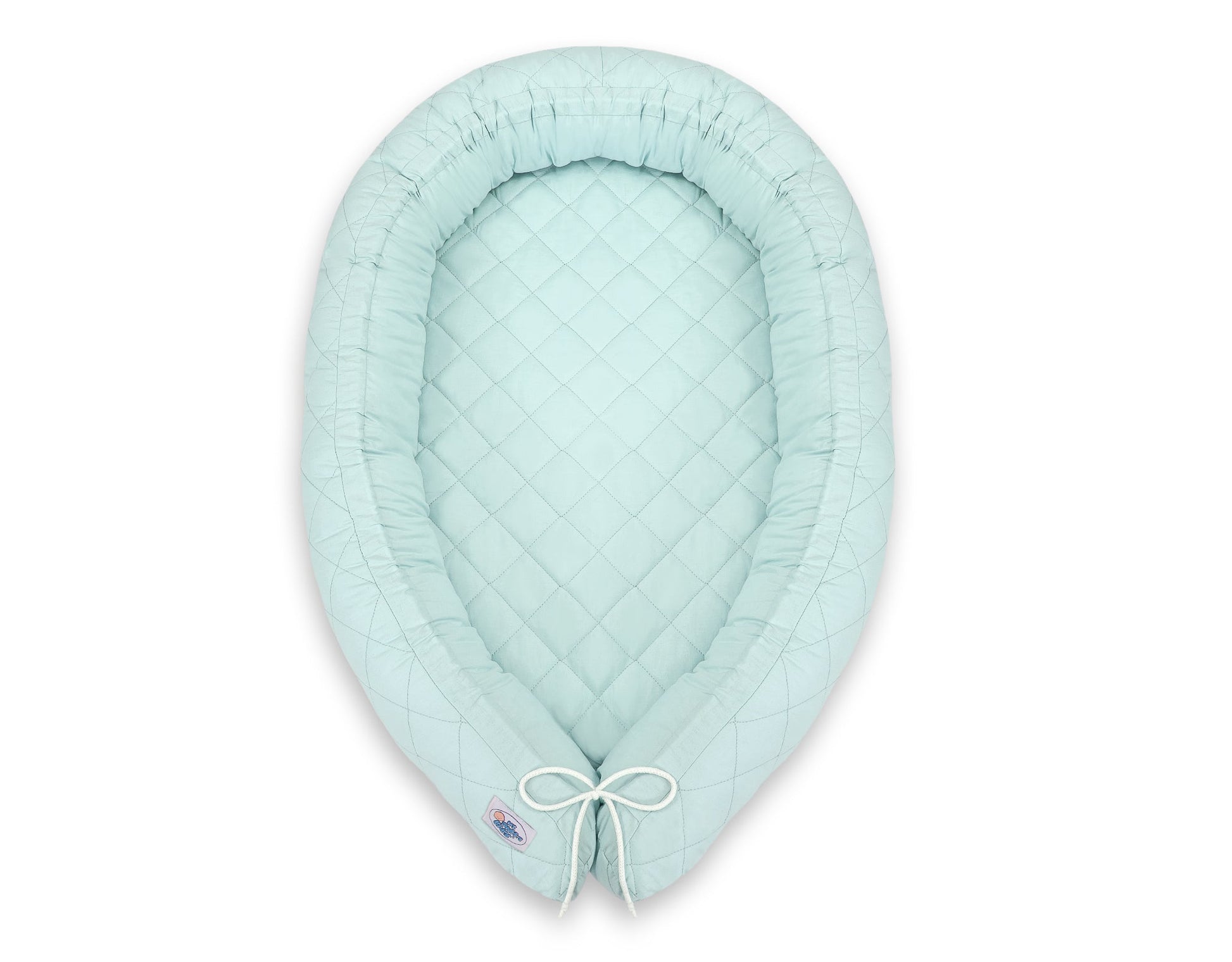 Baby Nest 2 - in - 1 Quilted – Mint - Kindeco