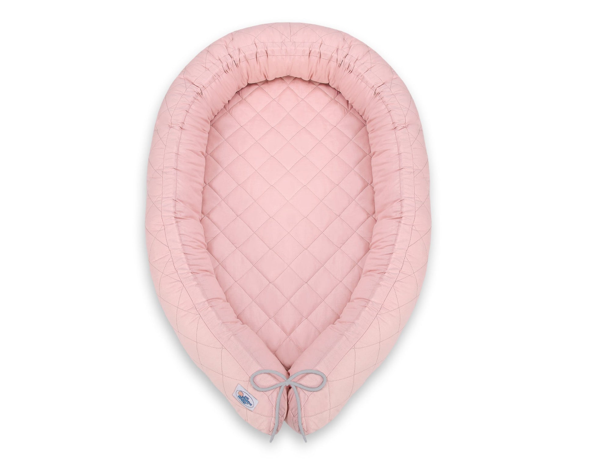 Baby Nest 2 - in - 1 Quilted – Pastel Pink - Kindeco
