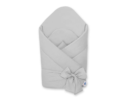 Baby Nest with Stiffening – Gray - Kindeco