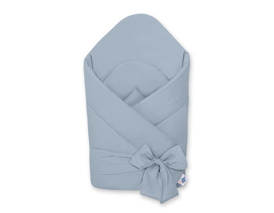 Baby Nest with Stiffening – Pastel Blue - Kindeco