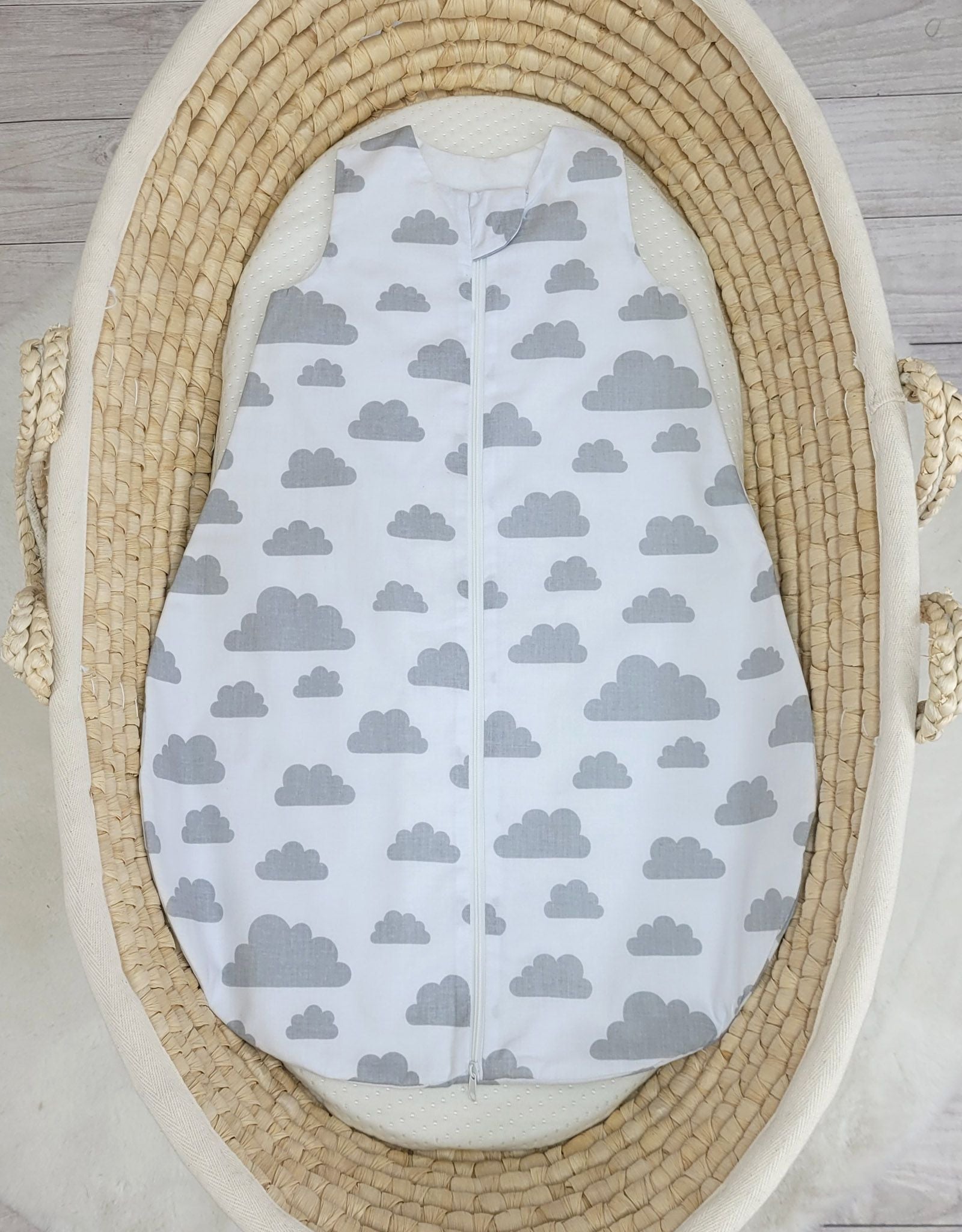 Baby Sleeping Bag – Grey Clouds - Kindeco
