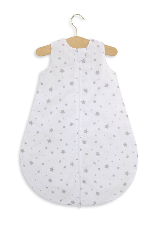 Baby Sleeping Bag – Mini Stars Grey - Kindeco