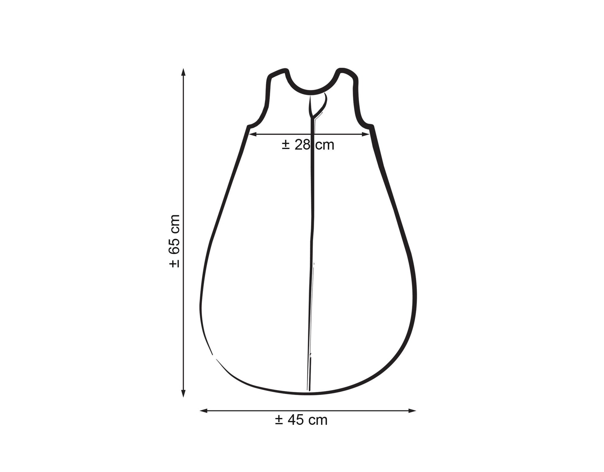 Baby Sleeping Bag S – Forest Softness - Kindeco