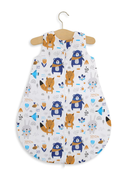 Baby Sleeping Bag S – Navy Blue Bears - Kindeco