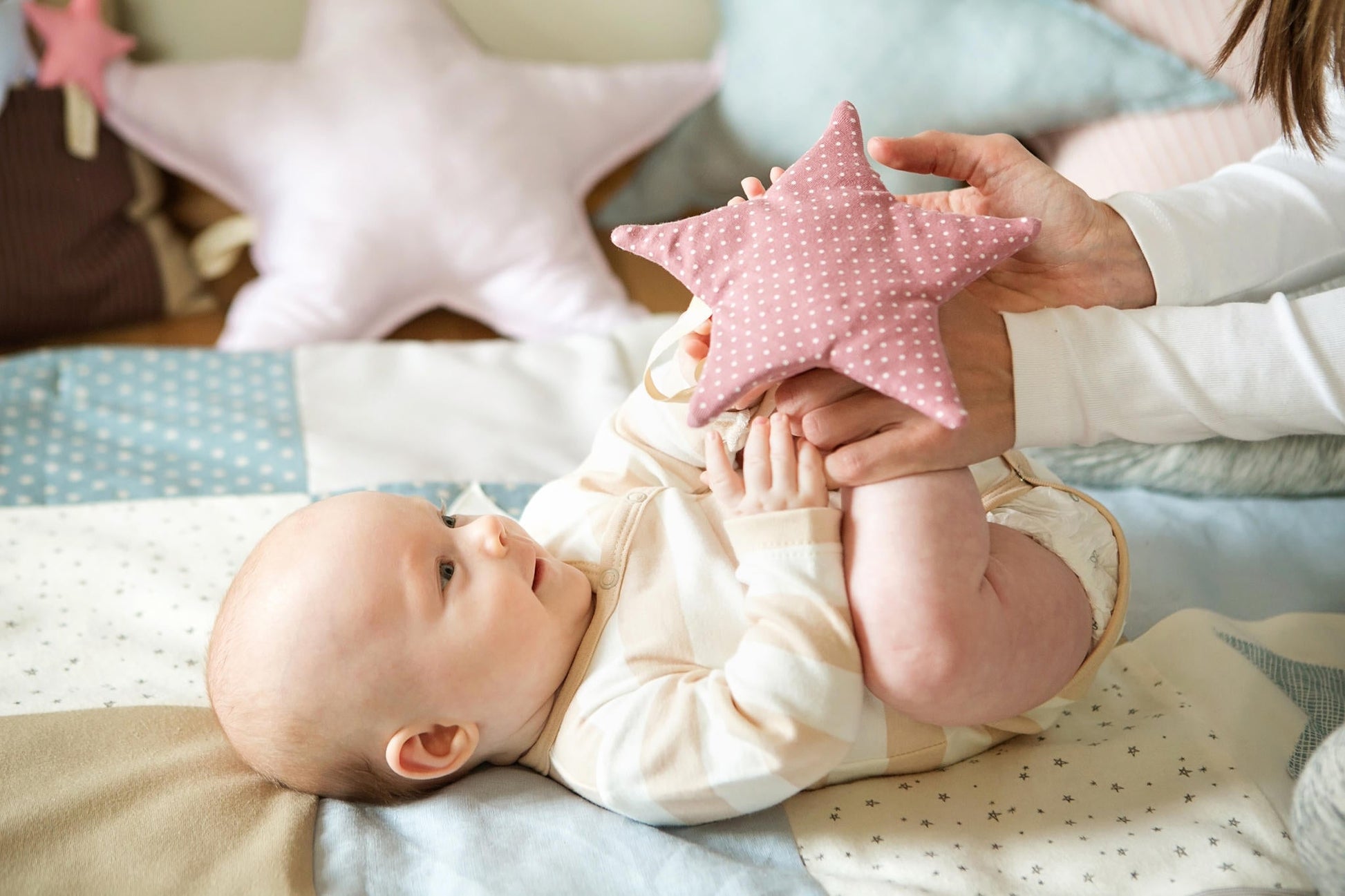 Baby Starlets Toy Set - Pink & Blue - Kindeco