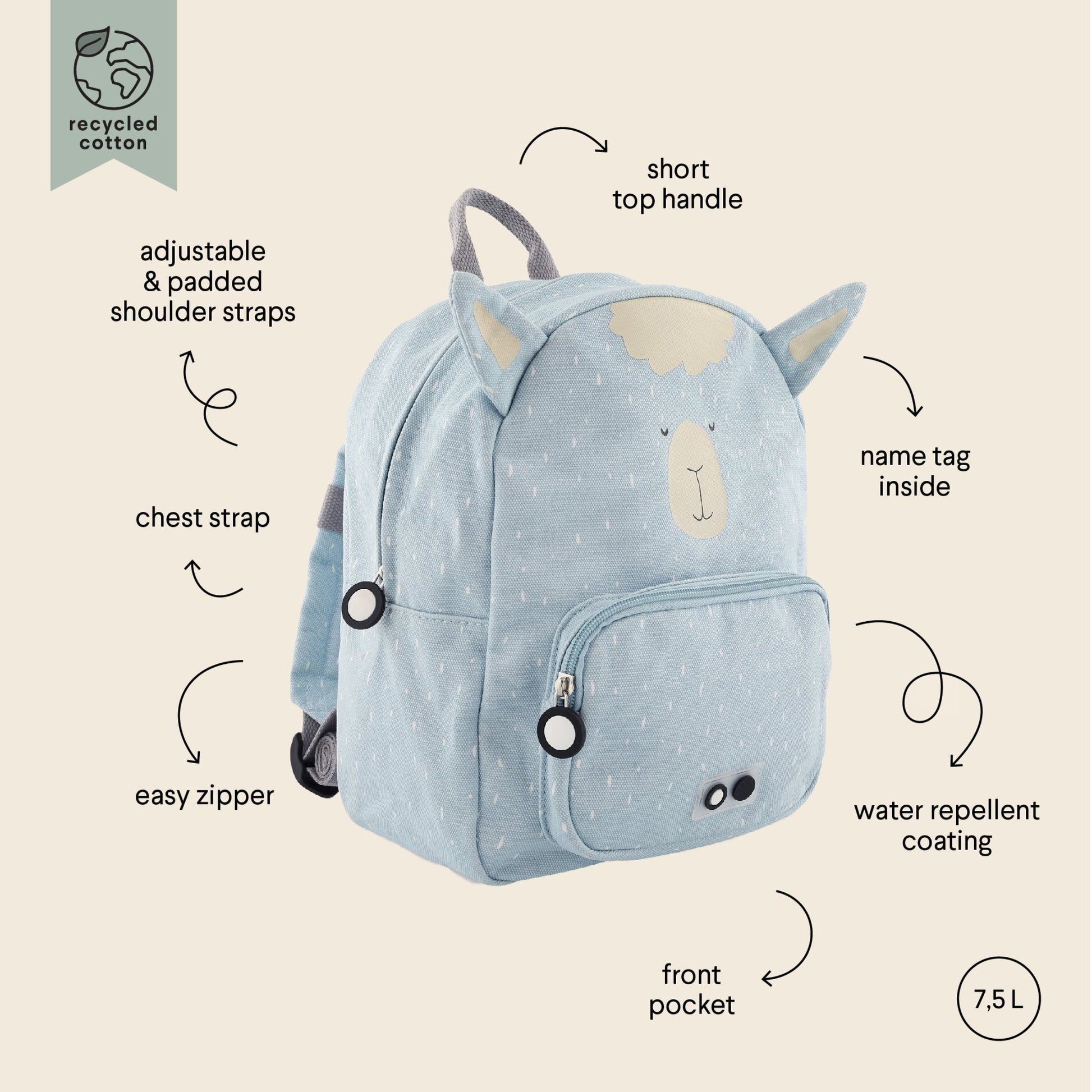 Backpack - Mr Alpaca - Kindeco