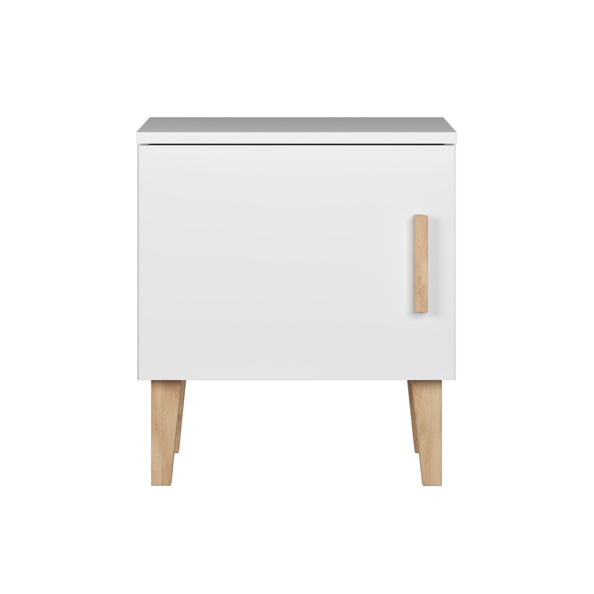 Bedside Table Kubi - White - Kindeco