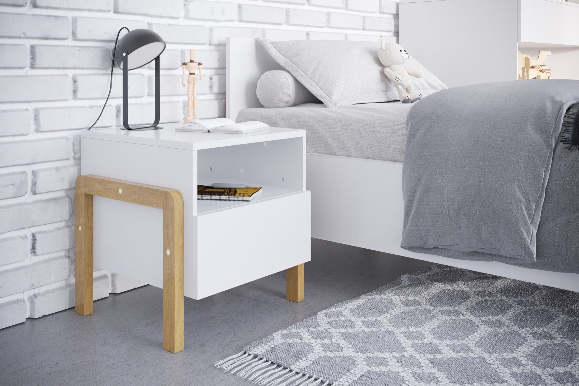 Bedside Table Victor - Kindeco