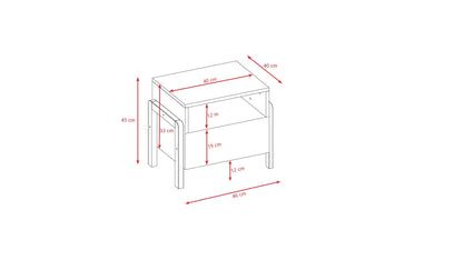 Bedside Table Victor - Kindeco