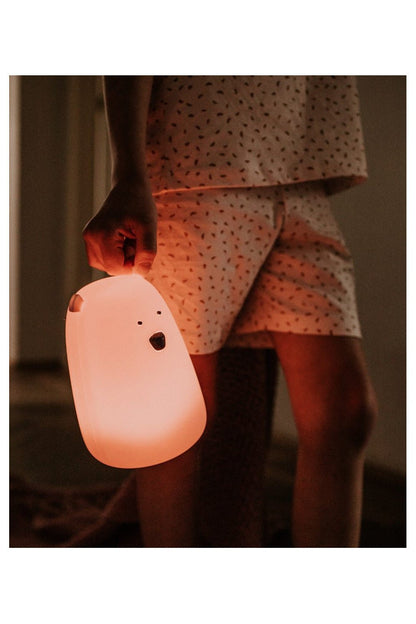 Big Bear Silicone Lamp with Remote - Pink - Kindeco