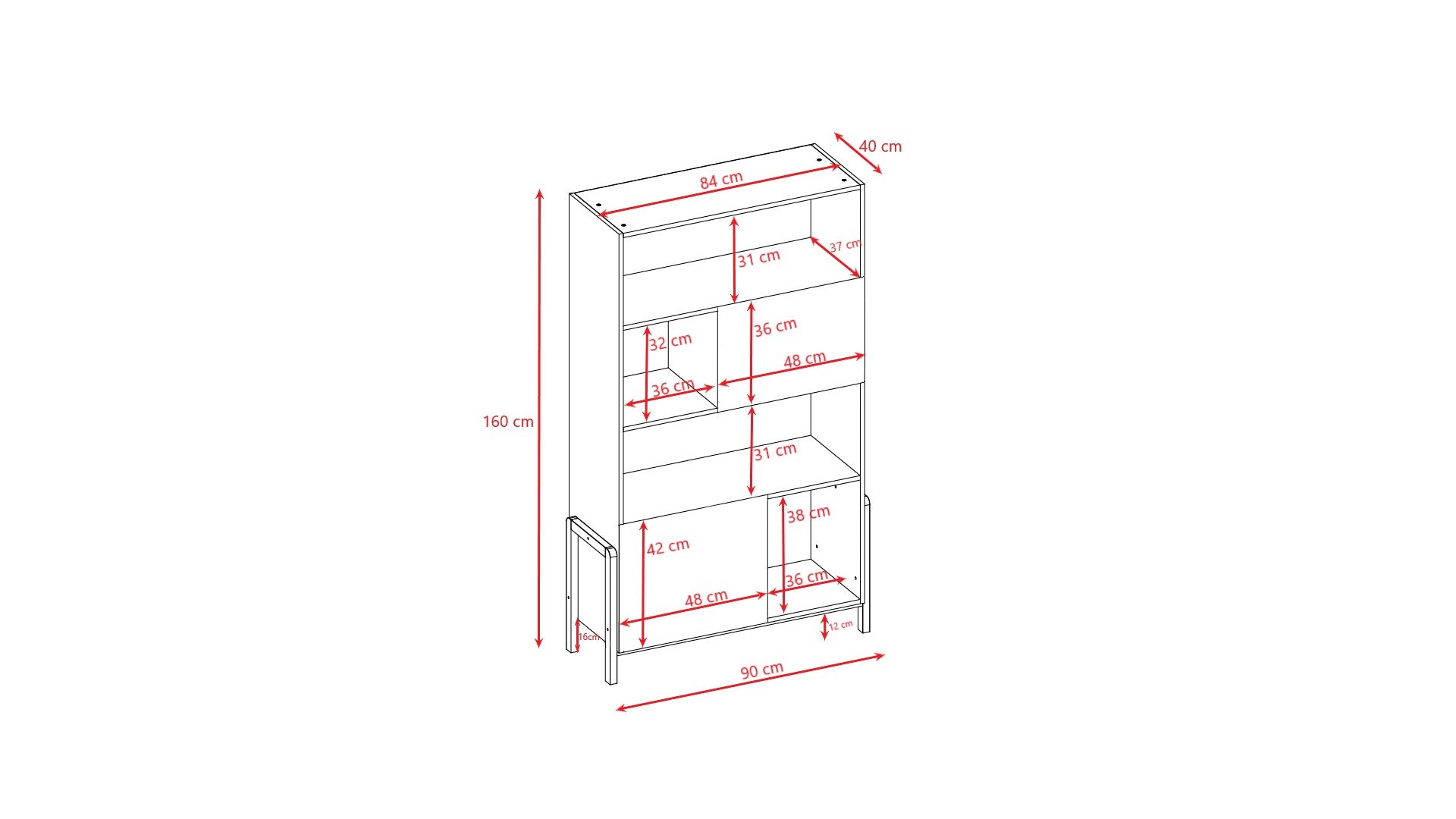 Bookshelf Victor - Kindeco
