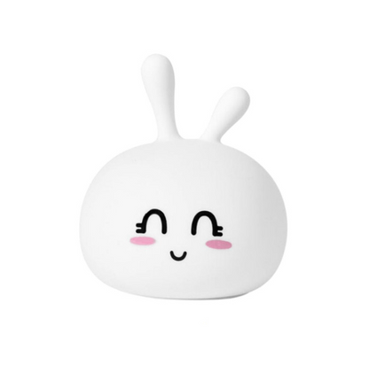 Bunny Silicone Lamp - White - Kindeco