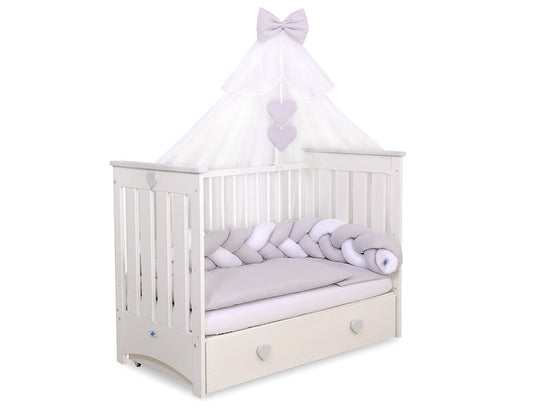 Canopy for Cot - Grey - Kindeco