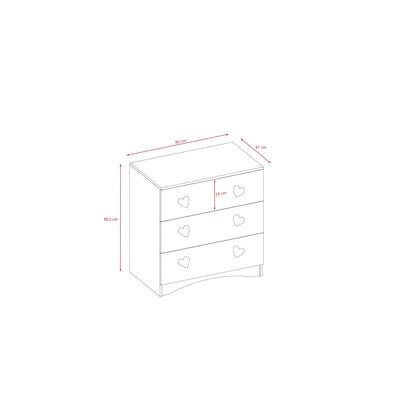 Chest - of - Drawers Julia - Kindeco